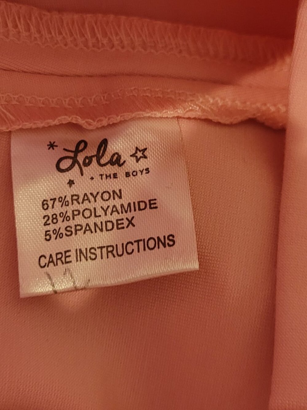 Lola and the Boys Pink  Crystal Heart Dress size 10 - Picture 4 of 6
